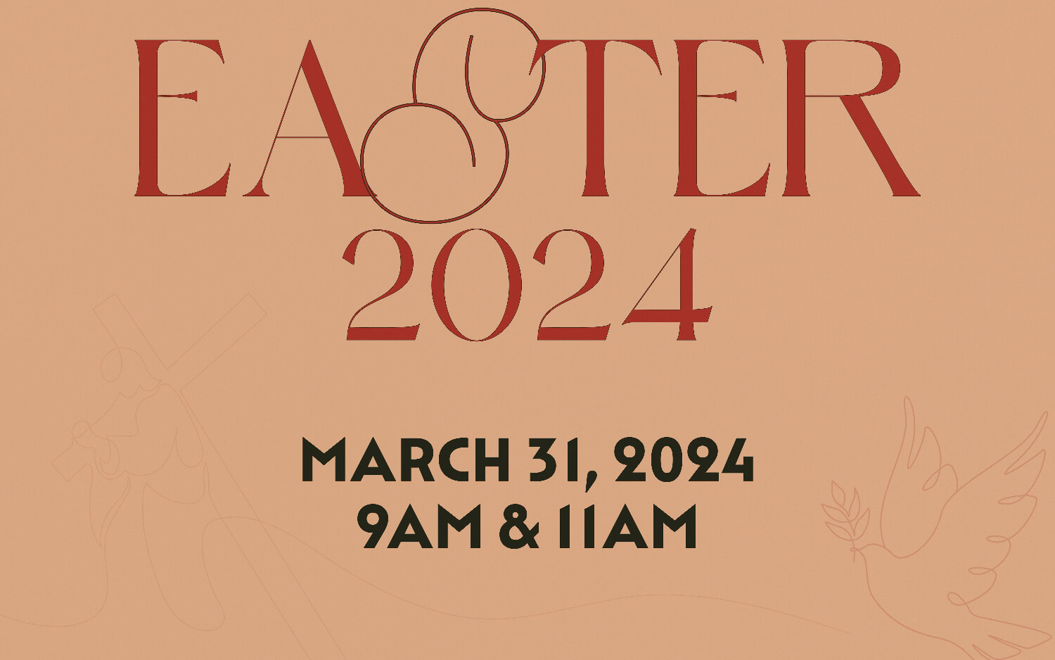 easter service 9am and 11am
