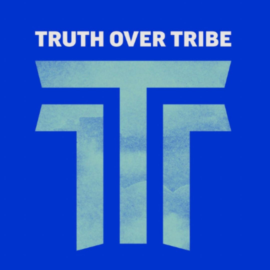 logo of 3 t's with Truth over tribe above it